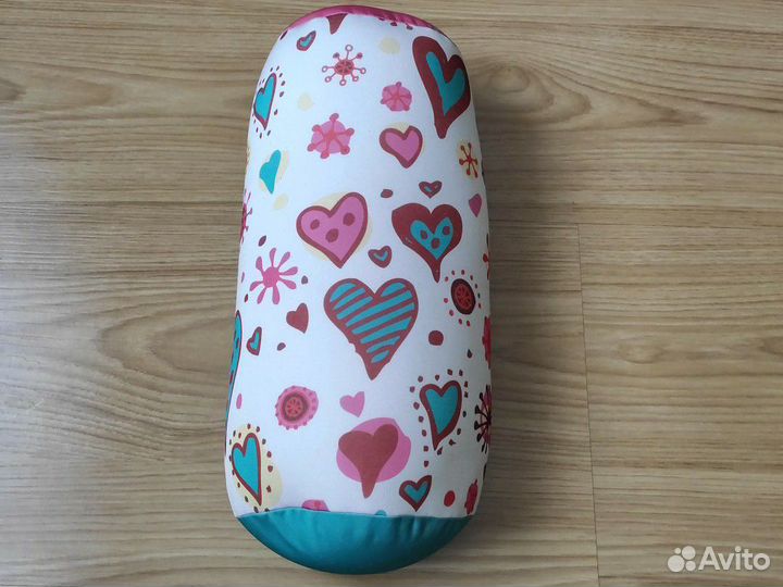 Подушка валик. Антистресс Сердце