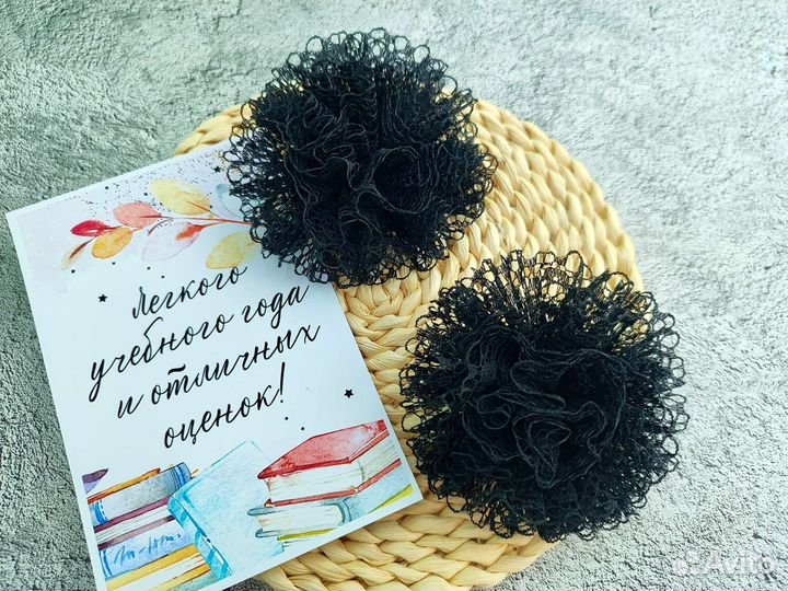 Бантики из кружева в школу садик