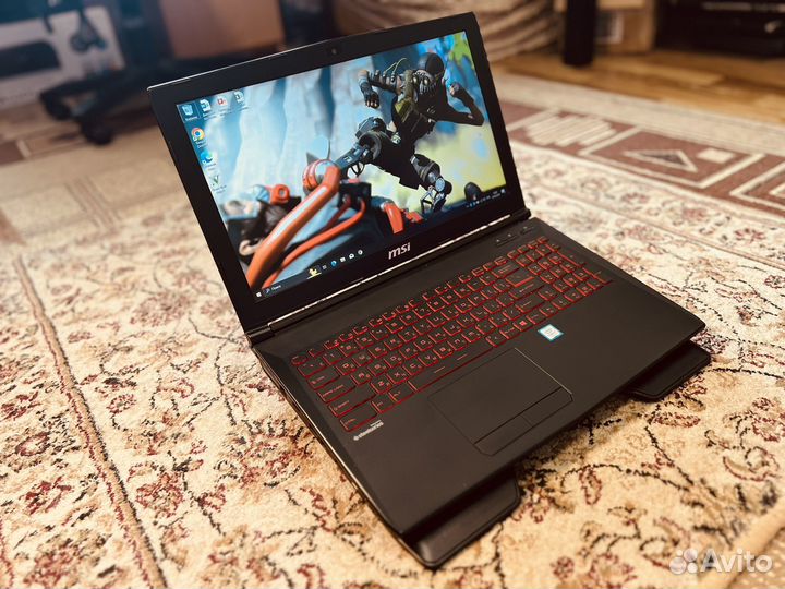 Игровой Ноутбук MSI i7-7700HQ/GTX 1050/ssd