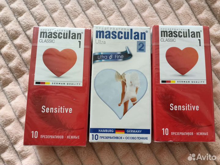 Презервативы masculan набор 30 шт