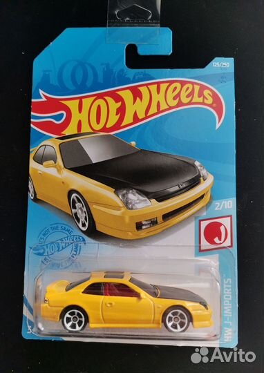 Hot wheels honda prelude мейн
