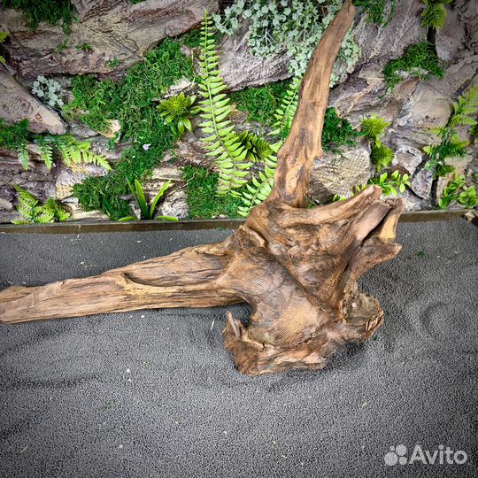 Коряга для аквариума Тиковое дерево (нкт72)