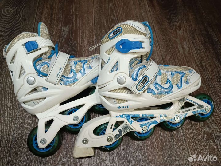 Роликовые коньки р31-36