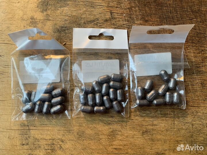 Свинцовые грузила овал 7 гр