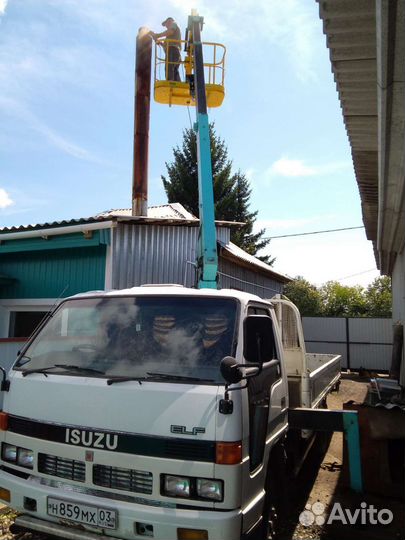 Isuzu Elf с КМУ, 1991