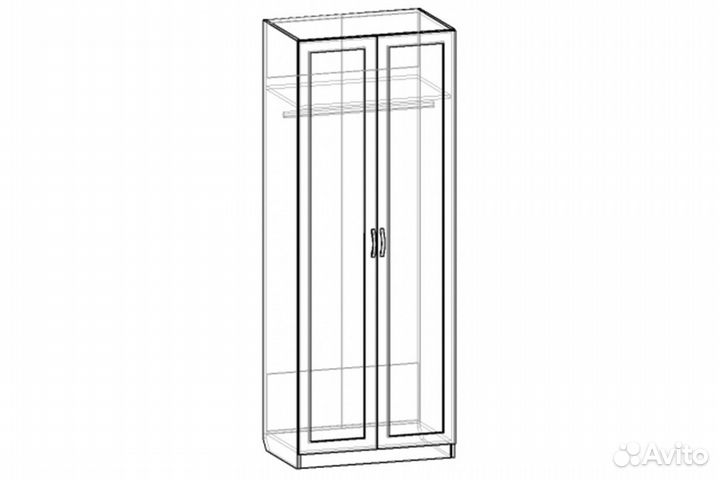 Шо-1000.1 Шкаф Белый