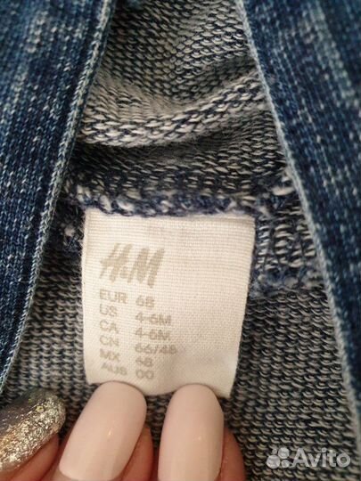 Джинсовый комбинезон