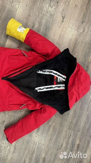 Зимний пуховый комбинезон bask junoFrost 146 красн