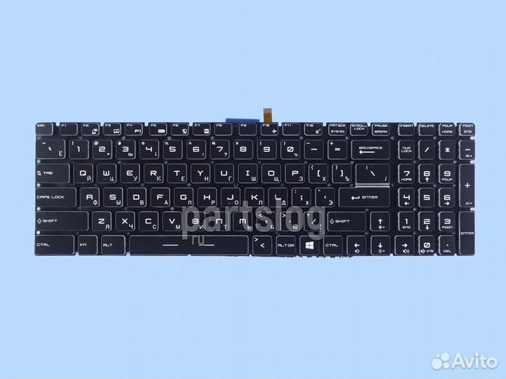 Клавиатура для MSI GS60 GS70 GE72 GT60 GT72 черная