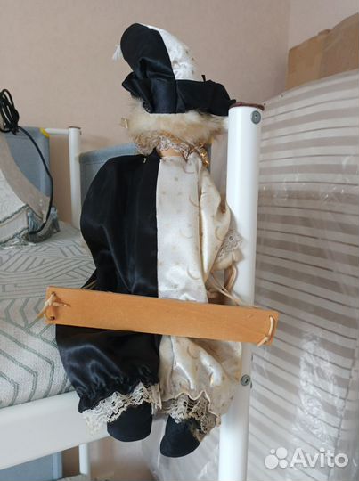 Клоун фарфоровый кукла (старинный)