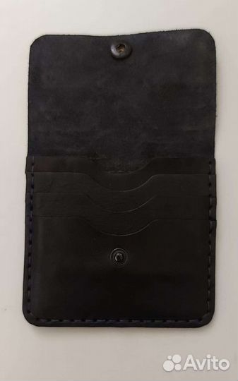 Картхолдер из натуральной кожи ручной работы