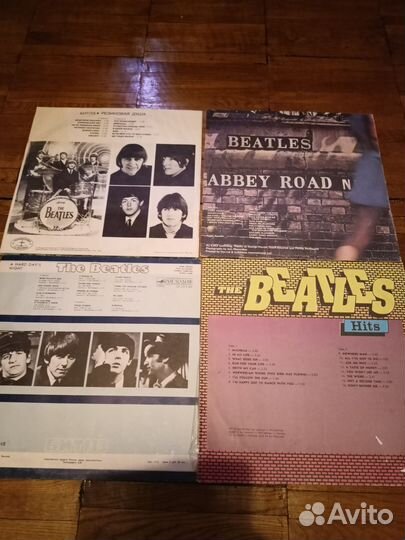 Виниловые пластинки The beatles Битлз