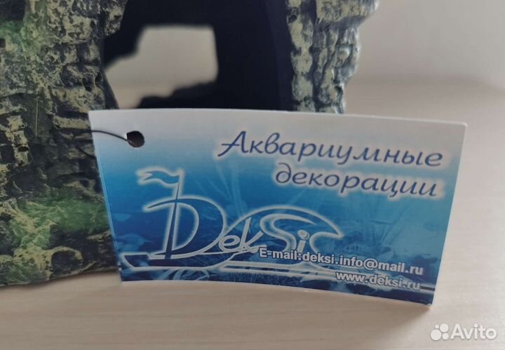 Грот для аквариума Замок deksi Новый