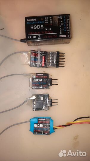 Radiolink at9s pro, FrSky DHT, PRM-03, приёмники