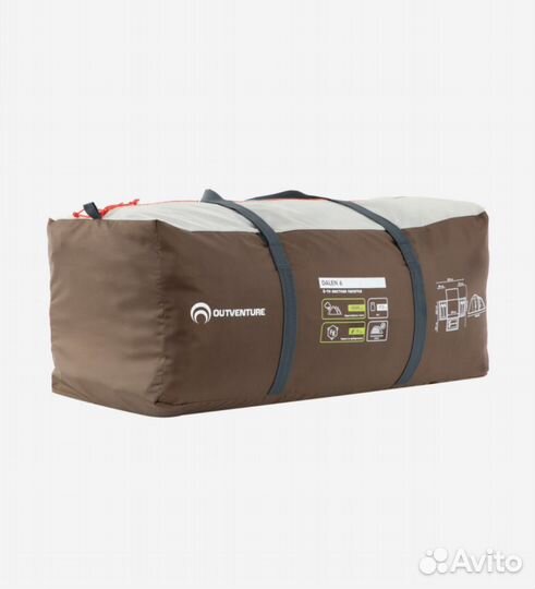 Палатка outventure dalen 6
