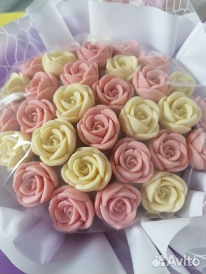 Букет из шоколадных цветов