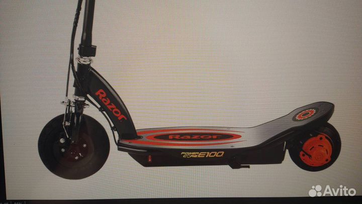 Электросамокат Razor e100 + съемное сиденье