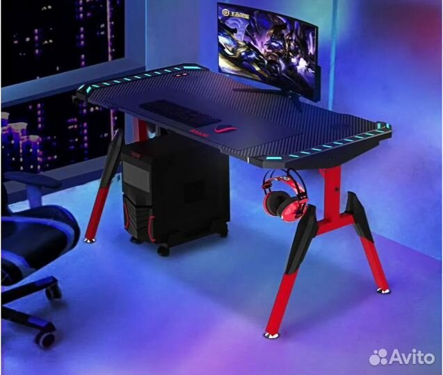 Компьютерный стол карбон игровой новый