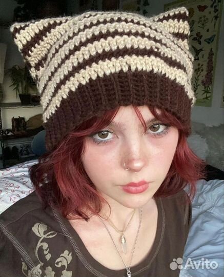Шапка вязаная