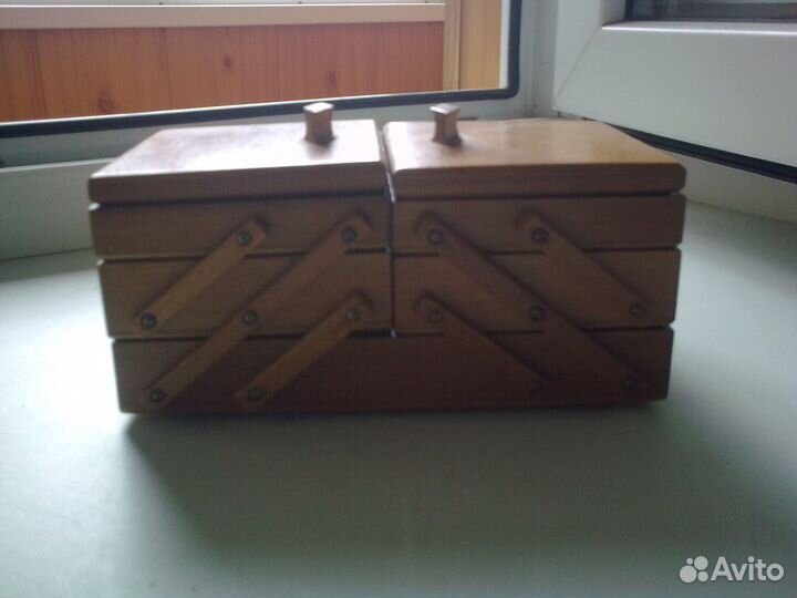 Шкатулка деревянная СССР