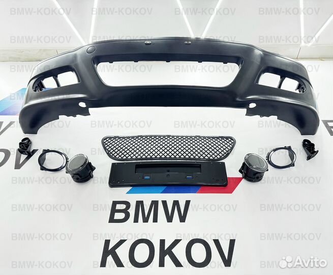 Передний бампер M3 BMW E46