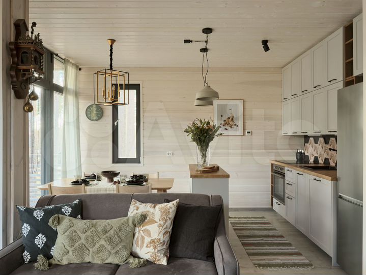 Дом 98,7 м² на участке 9 сот.