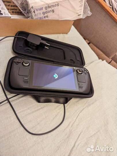 Steam Deck 256gb+SD 256gb+док станция