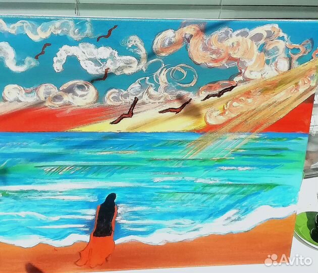 Картина холст на подрамнике