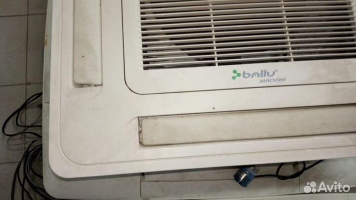 Кассетные фанкойлы, 3 штуки Tonon Forty, 1 Ballu