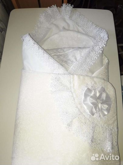 Конверт на выписку кружевной