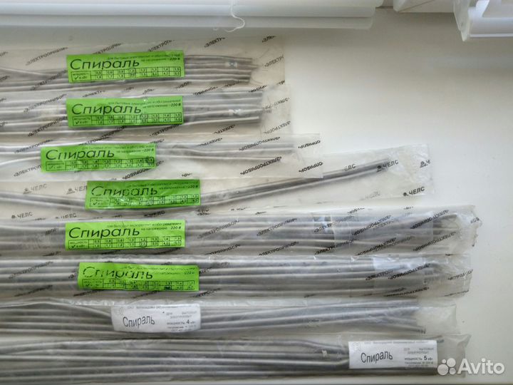 Спирали для бытовых электроплиток