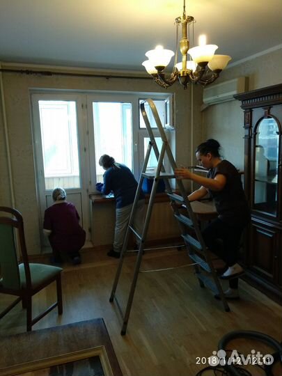 Педантичная уборка после ремонта за 8 часов