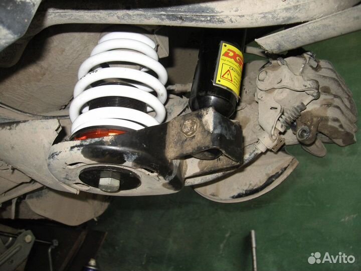 VW Golf 4 койловеры DGR винтовая подвеска фултап