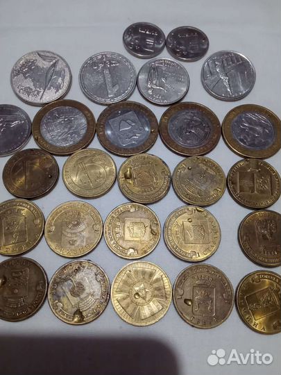 Монеты разные