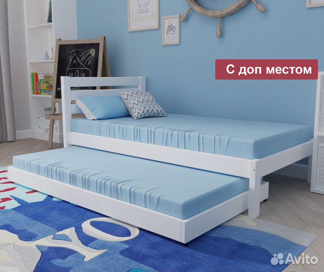 Детская кровать из дерева