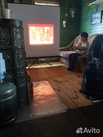 Диафильмы, диапроектор, экран набор