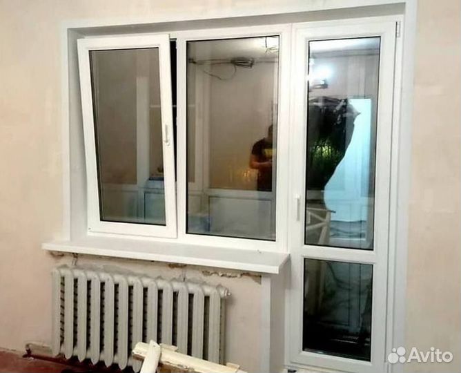 Окна и балконы новые