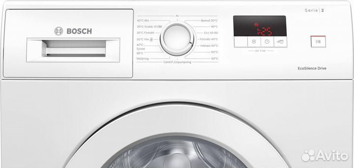 Стир.машина bosch WAJ240L3SN 8 кг 1200 об/мин