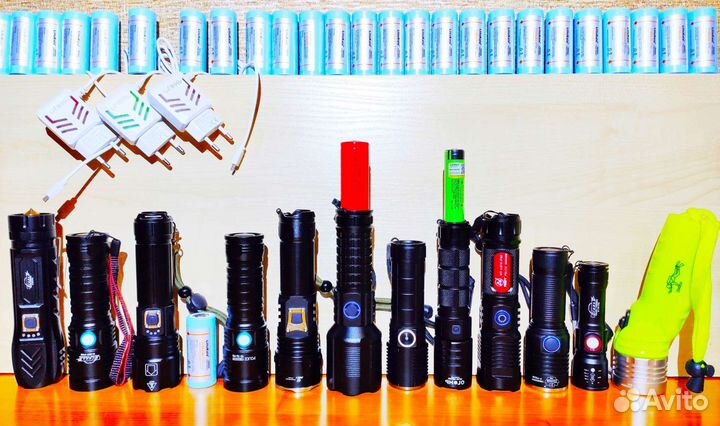 Фонари для Велосипеда Задние Красные Передние Бел