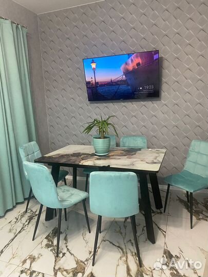 Стол в стиле Лофт Стекло