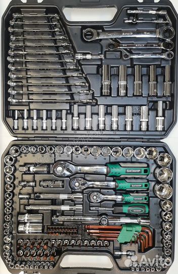 Набор инструментов SATA vip для авто 156 шт