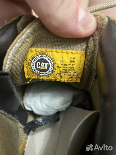 Ботинки мужские caterpillar