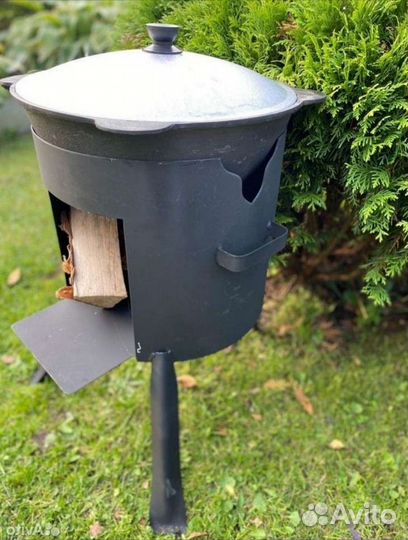 Печка под казан