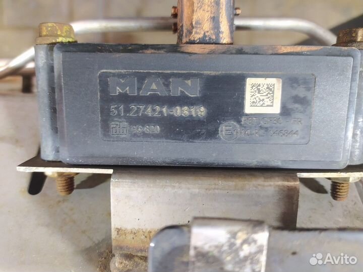 Глушитель основной Man TGX