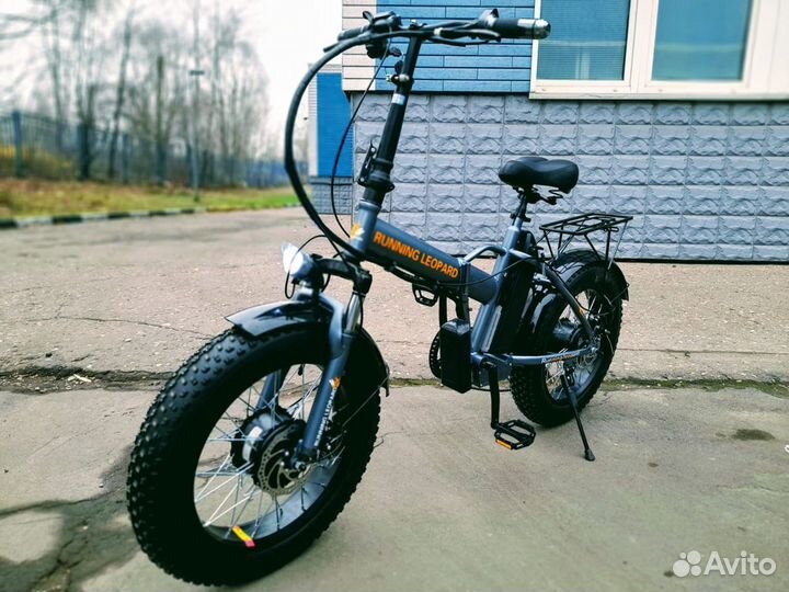 Электровелосипед Полноприводный running leopard