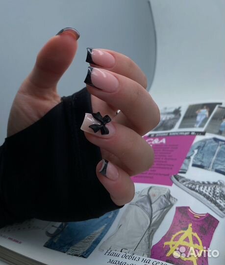 Маникюр с укреплением,педикюр