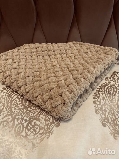 Плед детский плюшевый