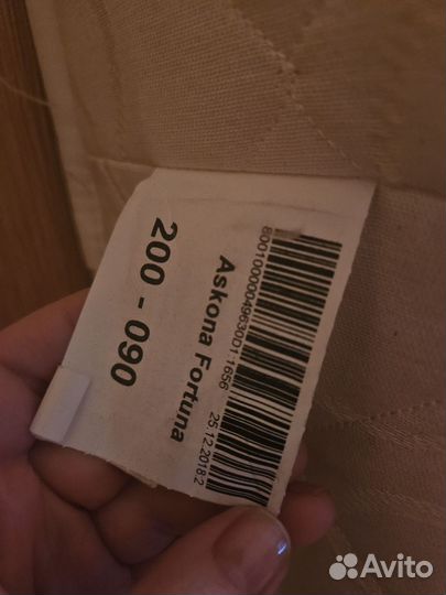 Матрас 90 х 200 бу Askona