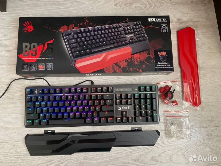 Клавиатура механическая A4-Tech Bloody B975