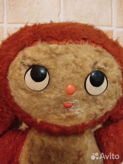 Игрушка Чебурашка СССР 30 см